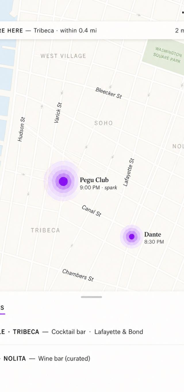 Map view